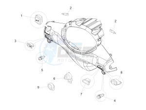 FLY 150 (APAC) drawing Selectors - Switches - Buttons