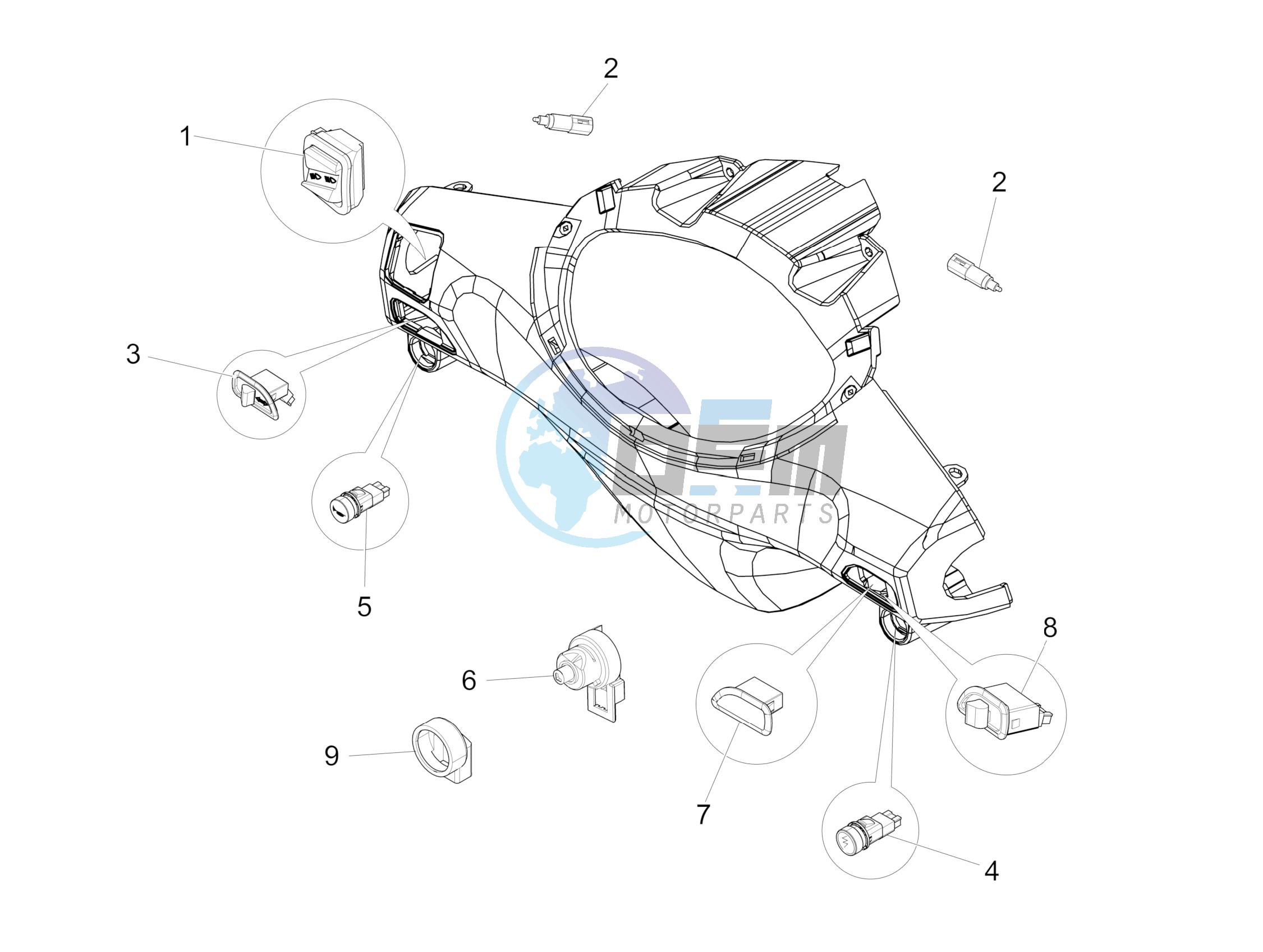 Selectors - Switches - Buttons