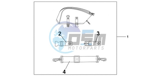 REAR SEAT BAG