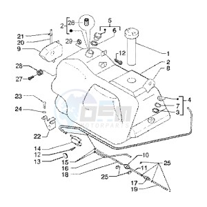 X9 200 180 drawing Fuel Tank