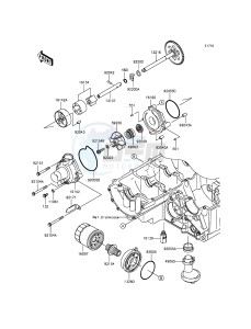 Z800 ABS ZR800DGF UF (UK FA) XX (EU ME A(FRICA) drawing Oil Pump