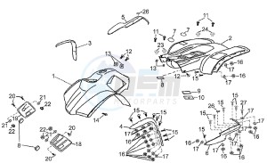 Quasar 180 drawing Body grip