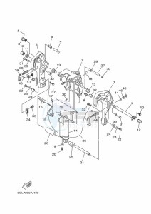 F40JMHD drawing FRONT-FAIRING-BRACKET