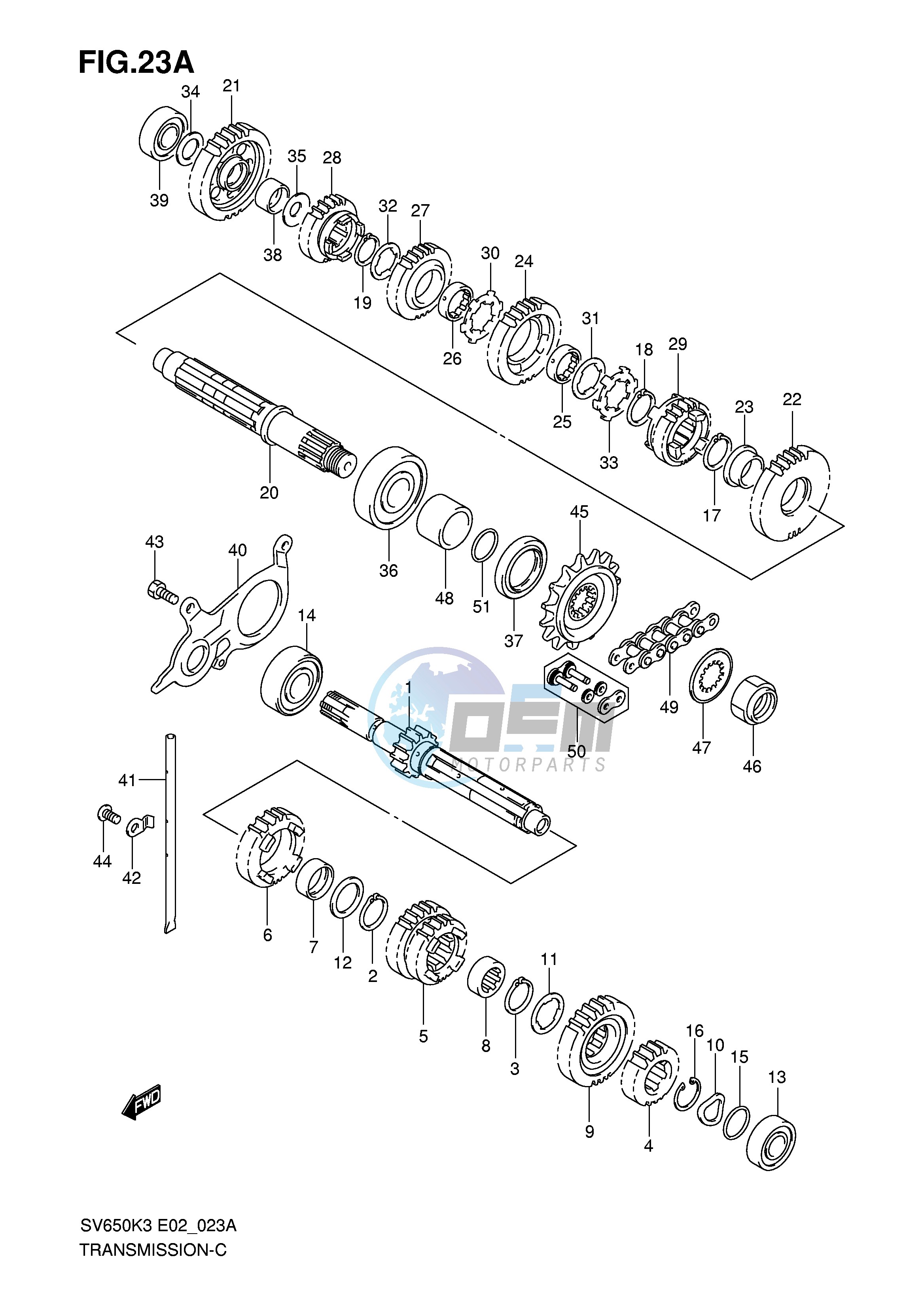 TRANSMISSION (MODEL K4 K5 K6 K7)