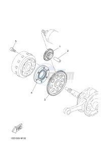 YP400R X-MAX 400 X-MAX 400 (1SD1 1SD1 1SD1) drawing STARTER