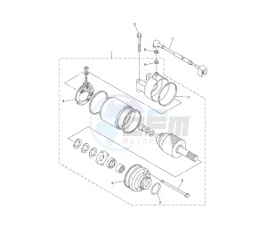 FZ6 FAZER S2 ABS 600 drawing STARTING MOTOR