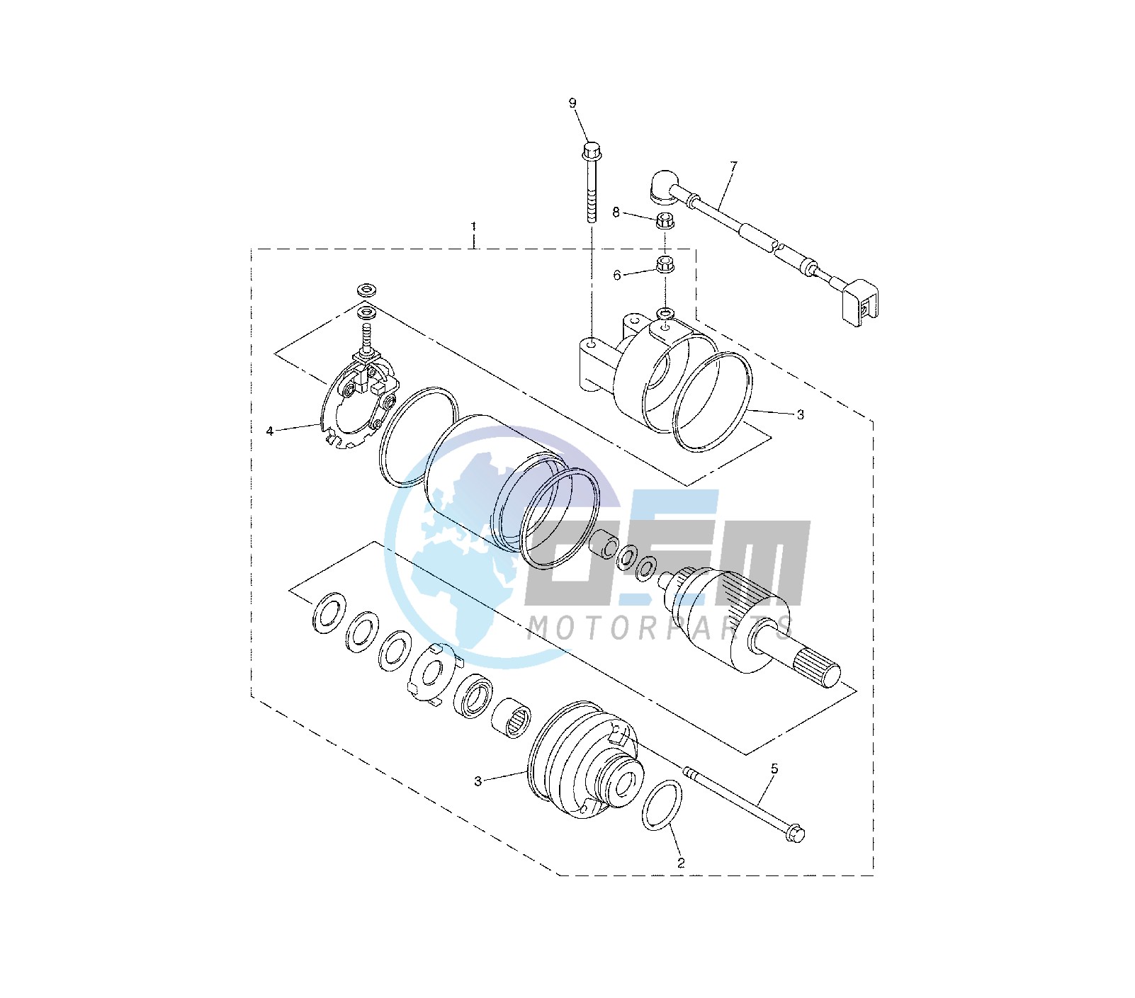 STARTING MOTOR