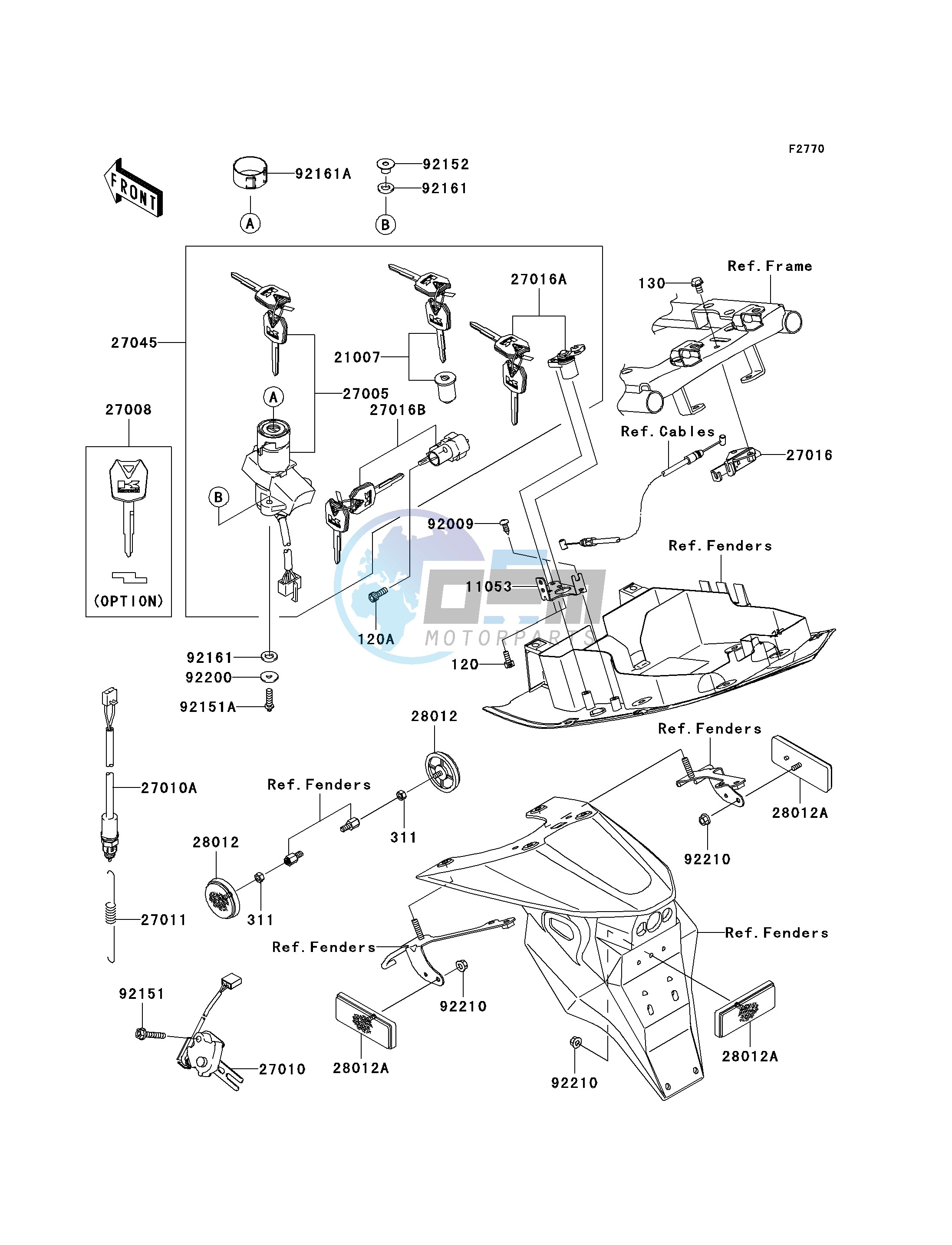 IGNITION SWITCH_LOCKS_REFLECTORS