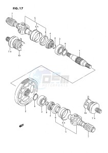 LT-F250 (E3) drawing TRANSMISSION (3)