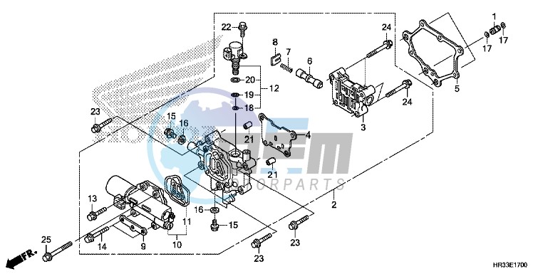 MAIN VALVE BODY