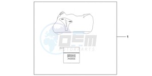 CBR1000RR9 Australia - (U / MK) drawing INDOOR BODY COVER HRC