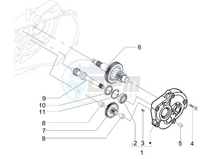 LX 50 4T USA drawing Reduction unit