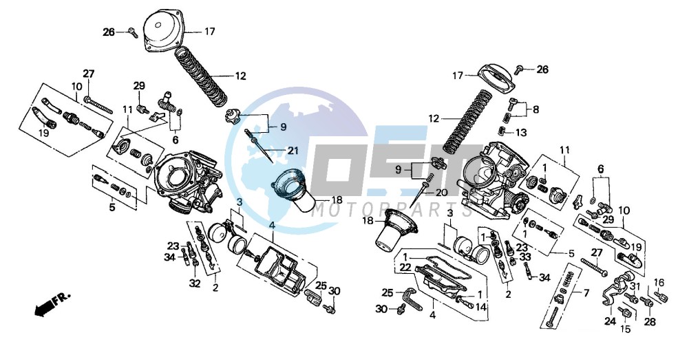 CARBURETOR (COMPONENT PARTS)