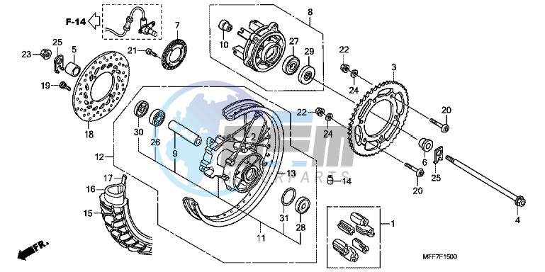 REAR WHEEL