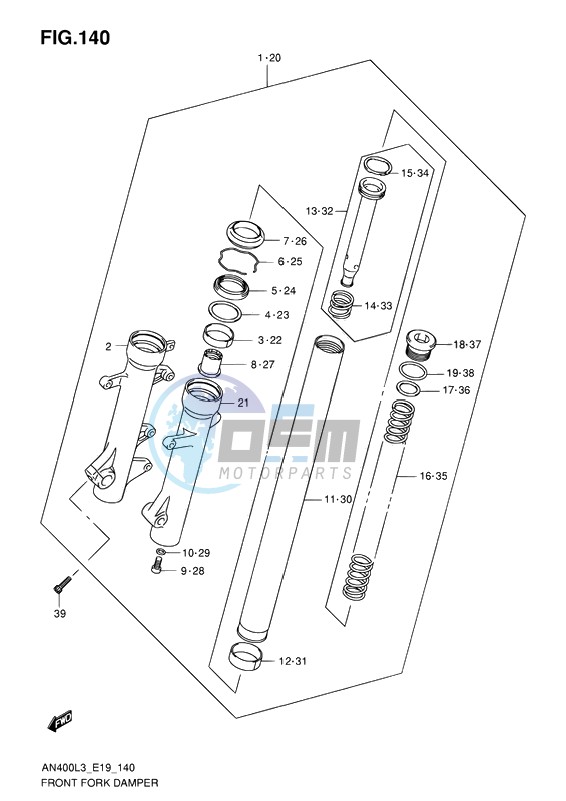 FRONT FORK DAMPER