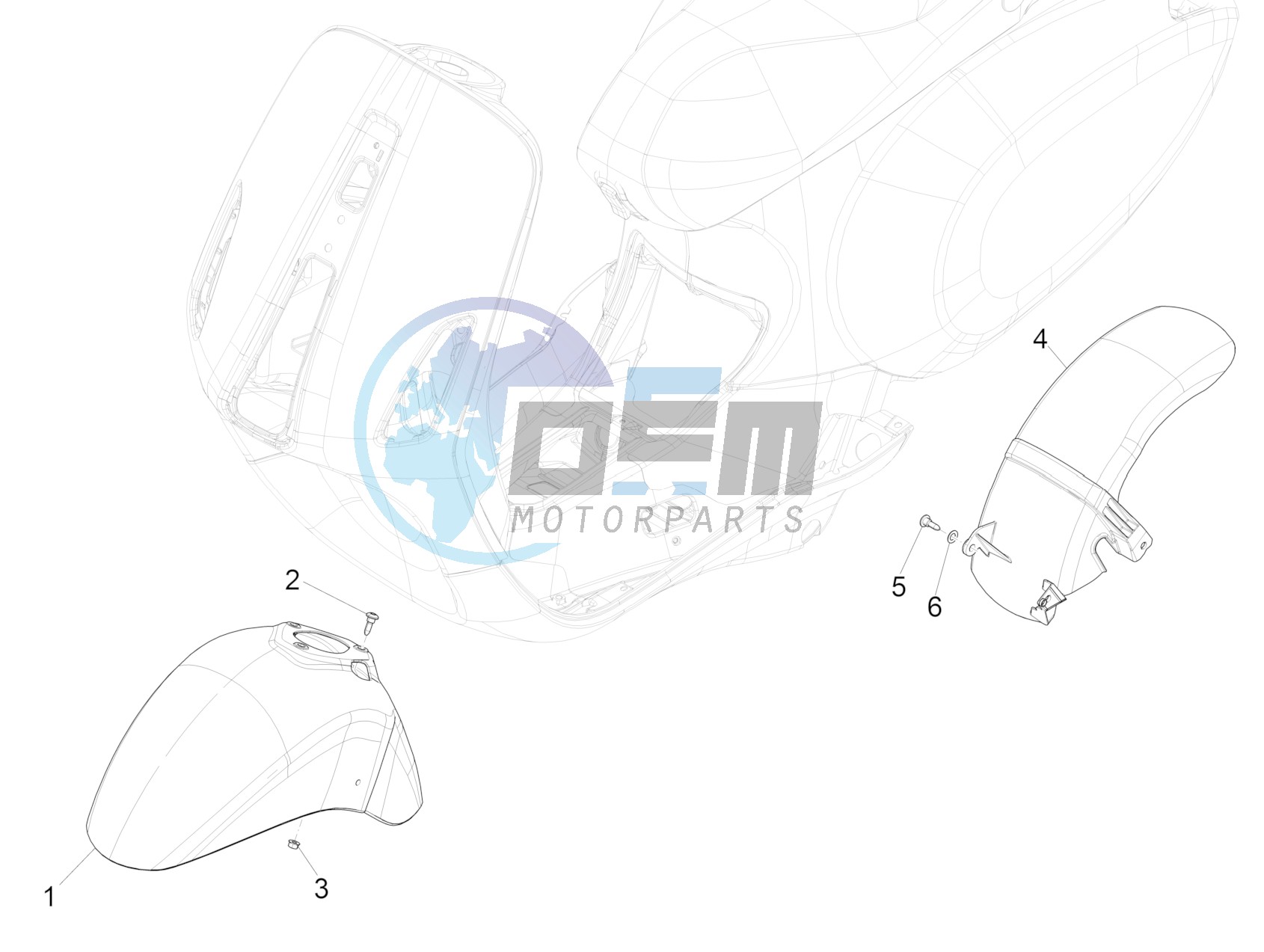 Wheel housing - Mudguard