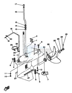 L150CETO drawing PROPELLER-HOUSING-AND-TRANSMISSION-2