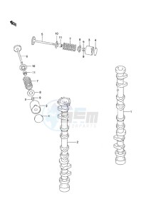 DF 115A drawing Camshaft