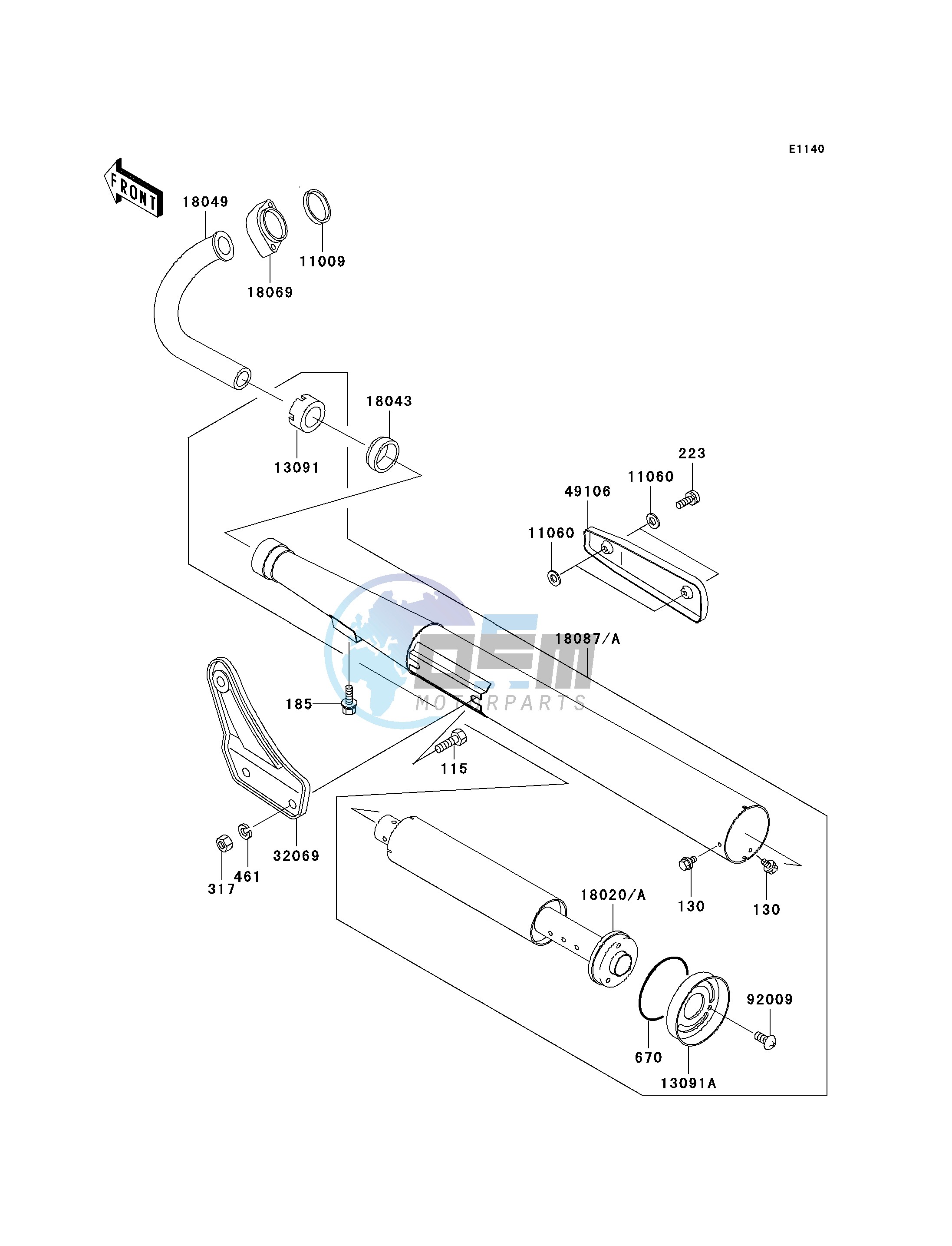 MUFFLER-- S- -