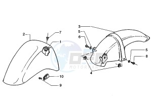 ET4 125 drawing Mudguard