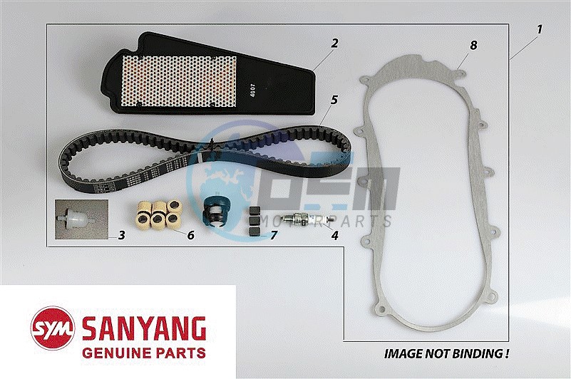 SERVICE KIT & PARTS X'PRO / JET4 50