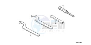 CRF150RB9 Europe Direct - (ED / T19 2ED) drawing TOOLS