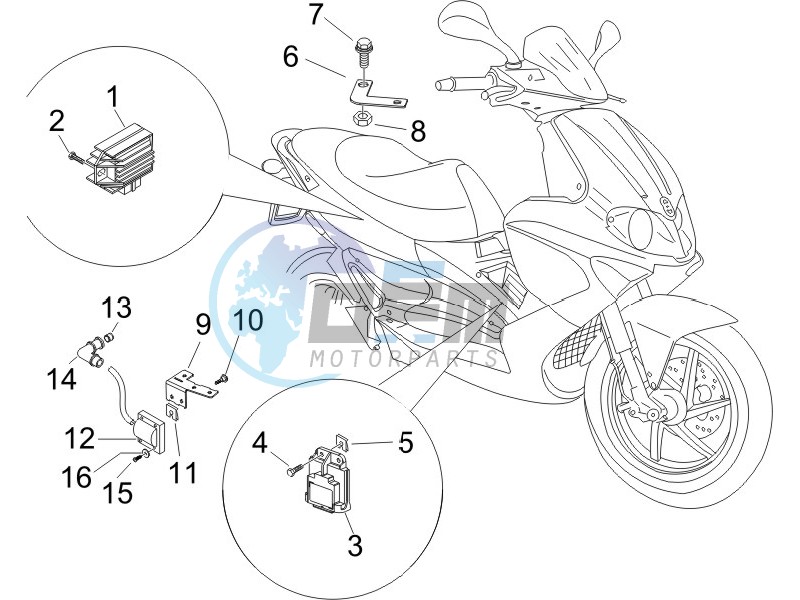 Voltage Regulators - Electronic Control Units (ecu) - H.T. Coil