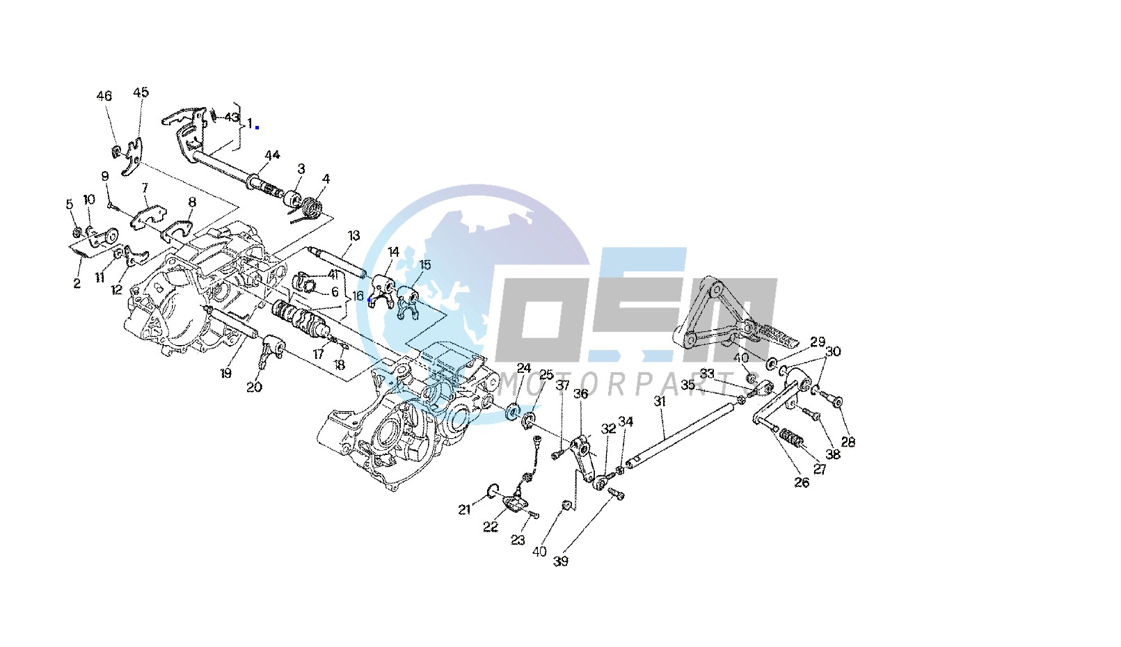 GEAR CHANGE MECHANISM