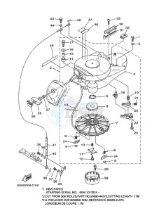 F25AMHL drawing STARTER-MOTOR