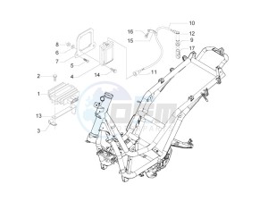 Beverly 300 ie Tourer e3 drawing Voltage Regulators - Electronic Control Units (ecu) - H.T. Coil