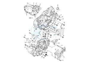 WR F 450 drawing CRANKCASE