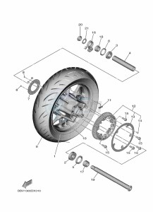 GPD125-A NMAX 125 (BV3D) drawing ELECTRICAL 1