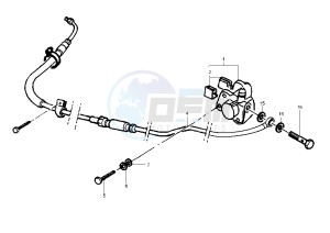 NRG PUREJET 50 drawing Rear brake caliper