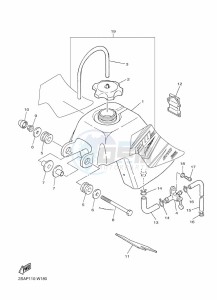 PW50 (2SAR) drawing FUEL TANK