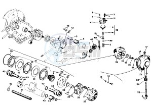 PXE ARCOBALENO 125 drawing Clutch