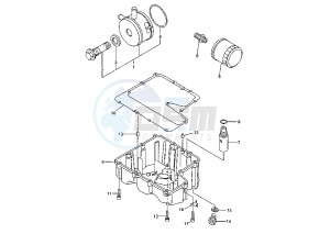 YZF R6 600 drawing OIL CLEANER