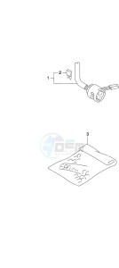 DF 20A drawing Remocon Cable Electric Starter