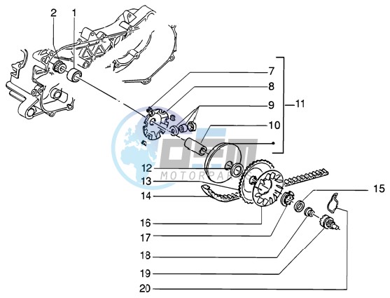 Driving pulley