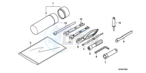 TRX420FPMA U / PS 4WD drawing TOOLS