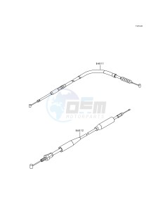 KX 500 E [KX500] (E4-E8) [KX500] drawing CABLES