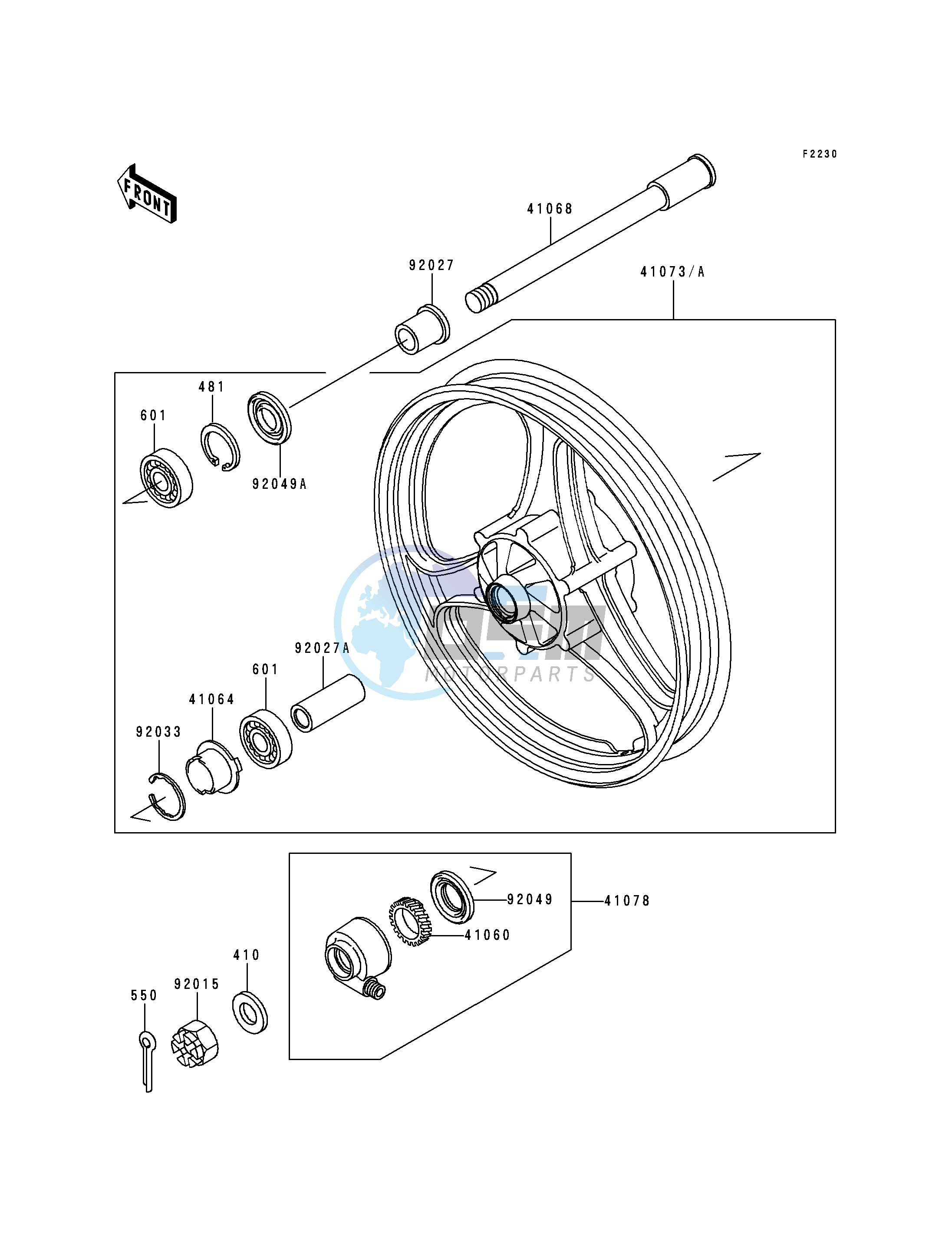 FRONT WHEEL