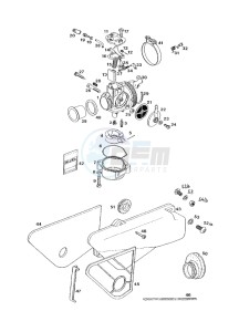 CLASSIC_XL_L1 50 L1 drawing Carburator-intake silencer