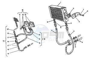 ELEFANT 750 drawing OIL COOLER