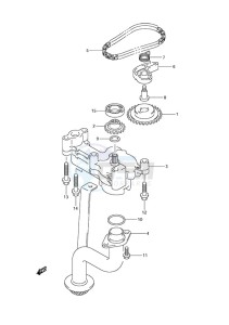 DF 200 drawing Oil Pump