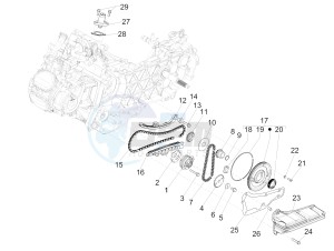 MEDLEY 150 4T IE ABS E3 2020 (APAC) drawing Oil pump