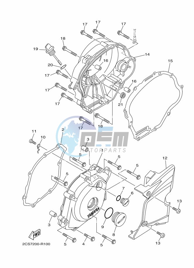 CRANKCASE COVER 1