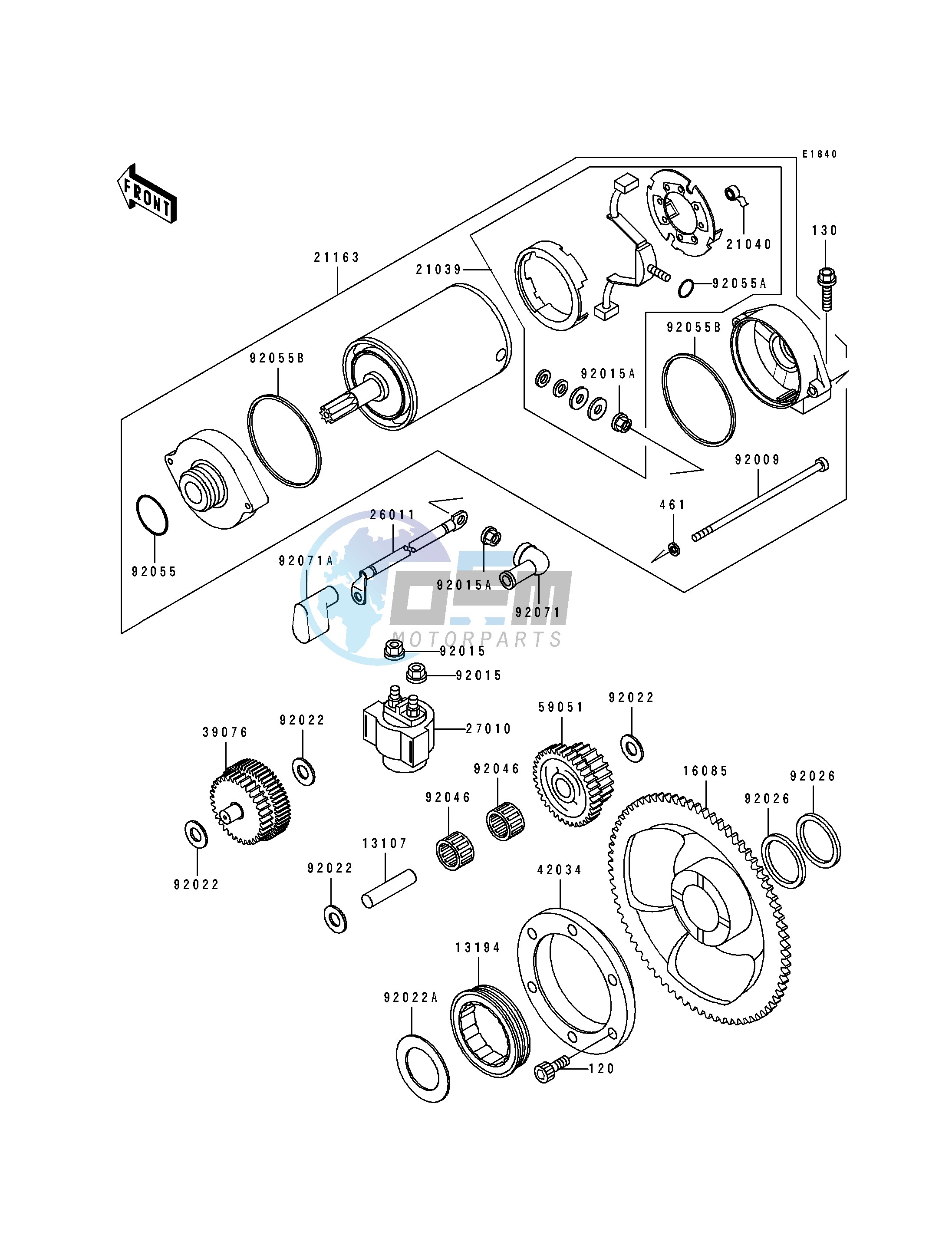 STARTER MOTOR