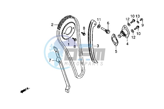 Chain tensioner