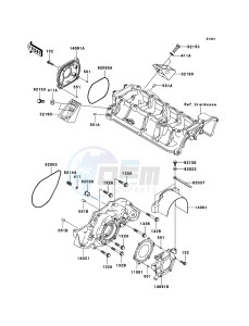 JET SKI STX-15F JT1500A6F FR drawing Engine Cover(s)