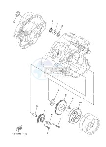 YBR125ED (51D3) drawing STARTER CLUTCH